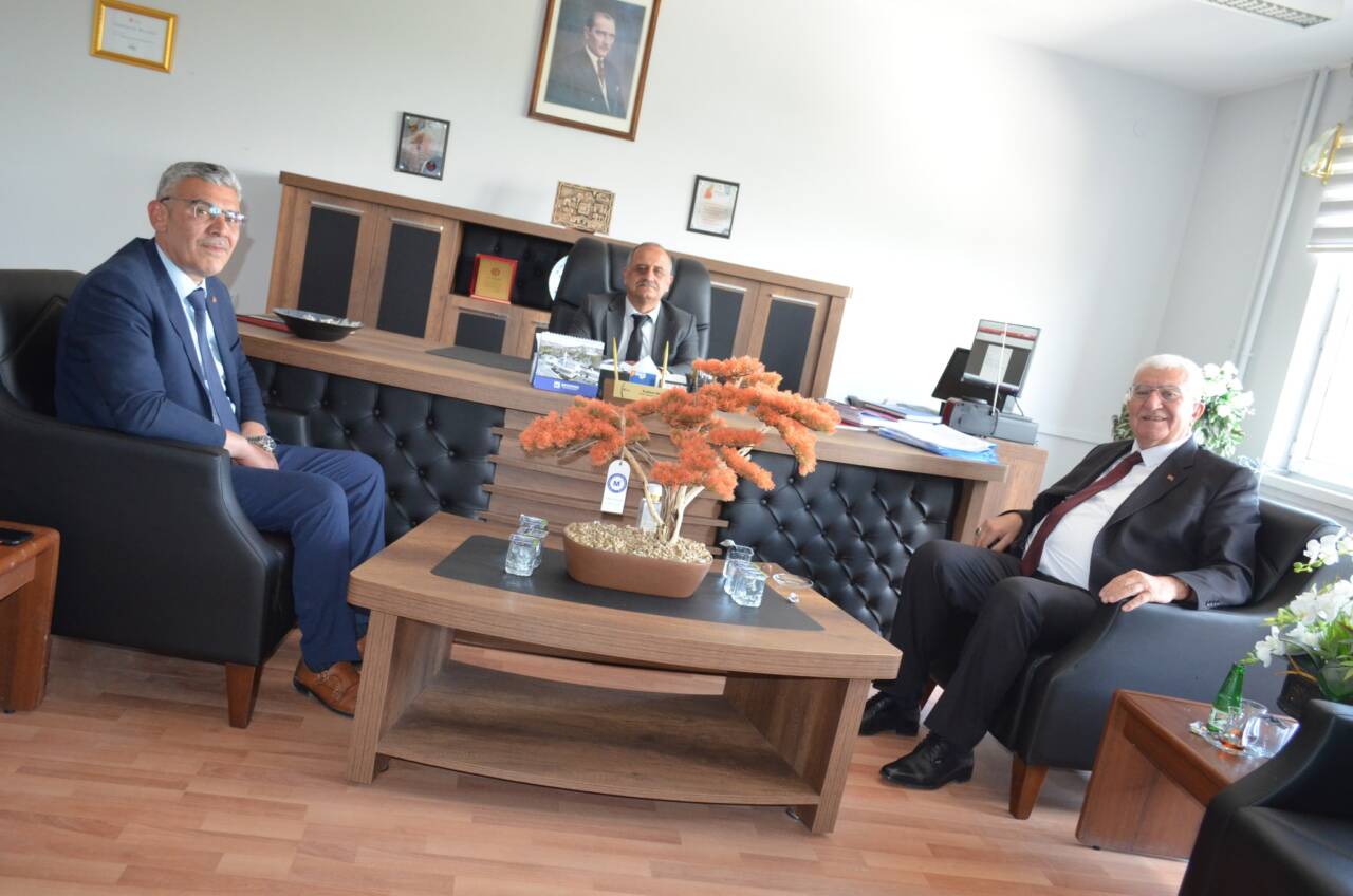Aksaray Esnaf ve Sanatkârlar Odaları Birliği Başkanı Veysel Öztürk ve