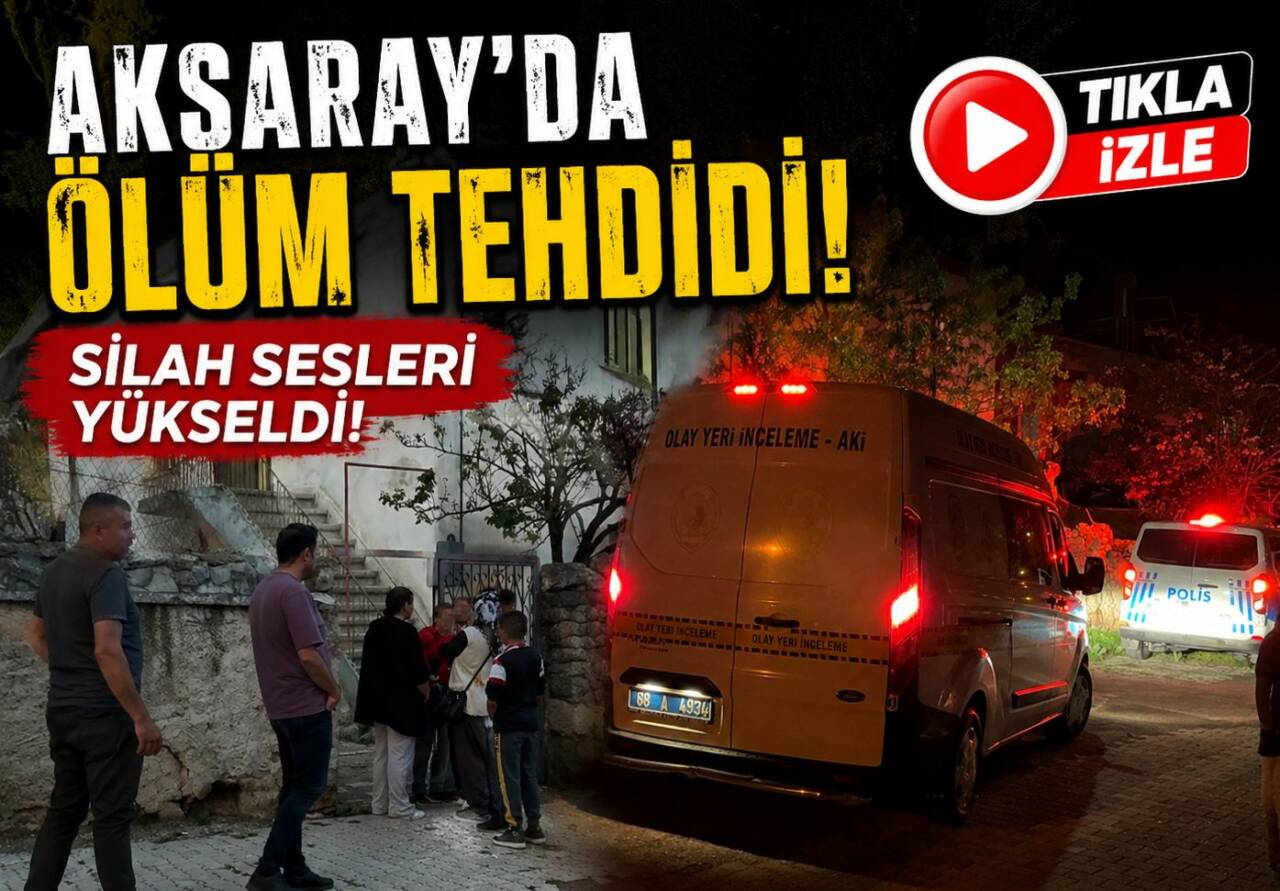 Aksaray’da alkol aldıktan sonra evine giden şahıs, eşinin tabancayla öldürmekle