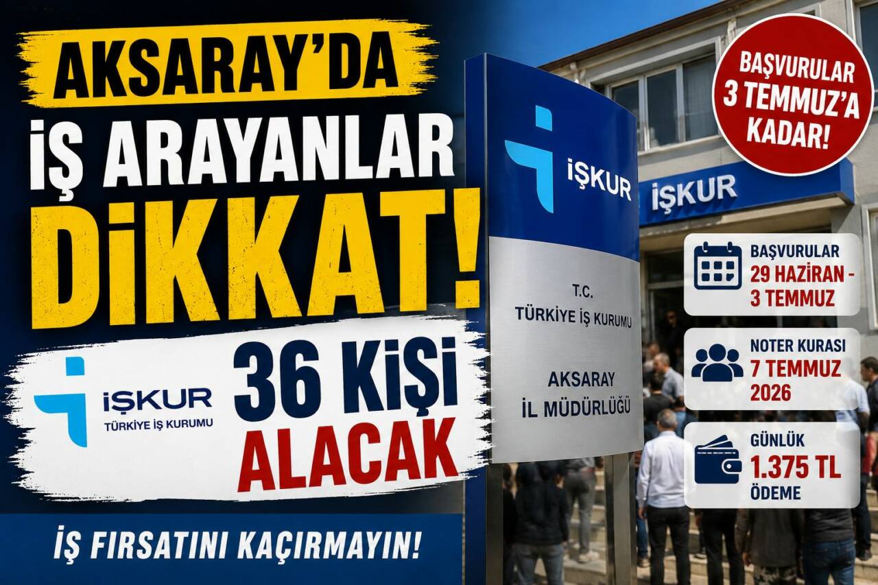 Aksaray’da İŞKUR ile İl Milli Eğitim Müdürlüğü iş birliğinde yürütülecek