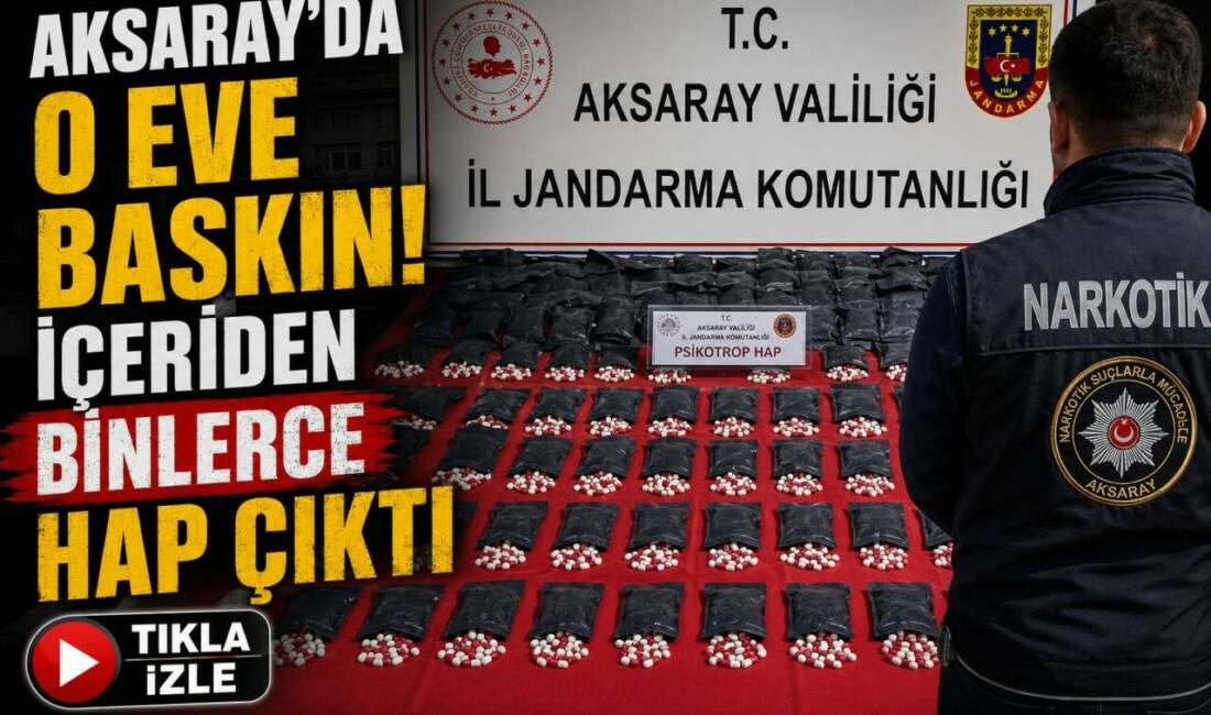 Narkotik ekiplerinin operasyonunda yakalanan şüphelinin aracında ve ikametinde binlerce sentetik