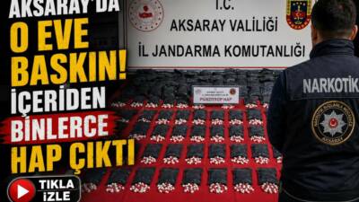 Narkotik ekiplerinin operasyonunda yakalanan şüphelinin aracında ve ikametinde binlerce sentetik