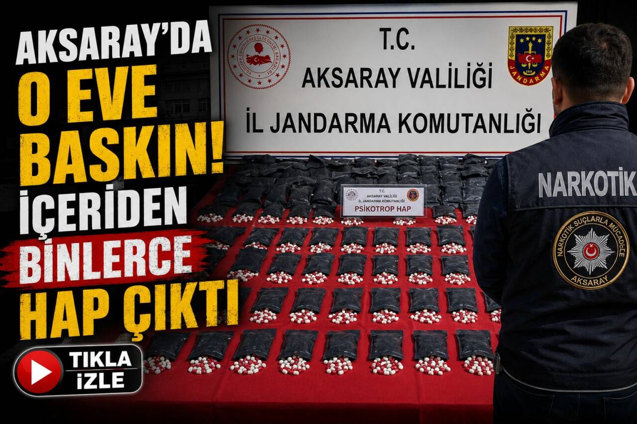 Narkotik ekiplerinin operasyonunda yakalanan şüphelinin aracında ve ikametinde binlerce sentetik