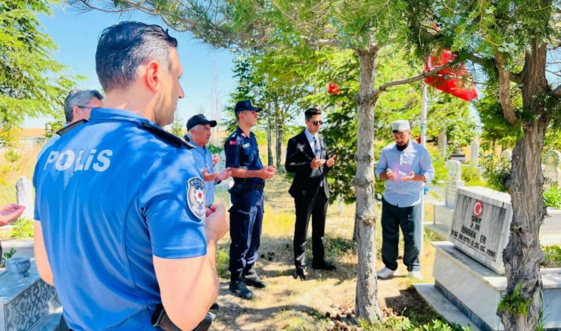 Eskil Kaymakamı Taha Soydaş, ilgili kurum amirleriyle birlikte Böget Köyü’nde,
