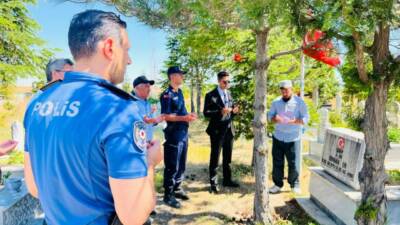 Eskil Kaymakamı Taha Soydaş, ilgili kurum amirleriyle birlikte Böget Köyü’nde,
