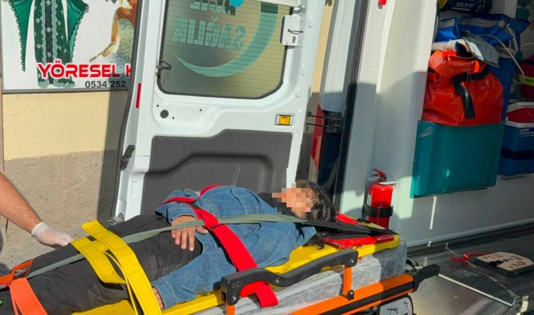 Aksaray’da okula gitmek için yola