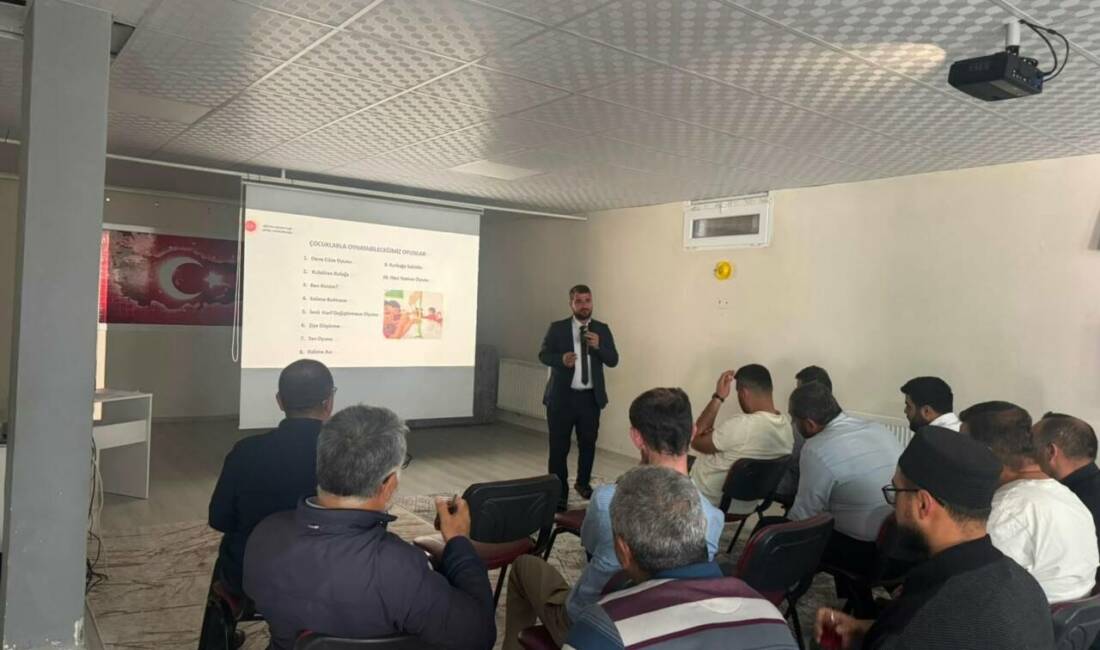 Ağaçören Müftülüğü tarafından düzenlenen Yaz Kur’an Kursu Semineri’nde eğitim süreci,