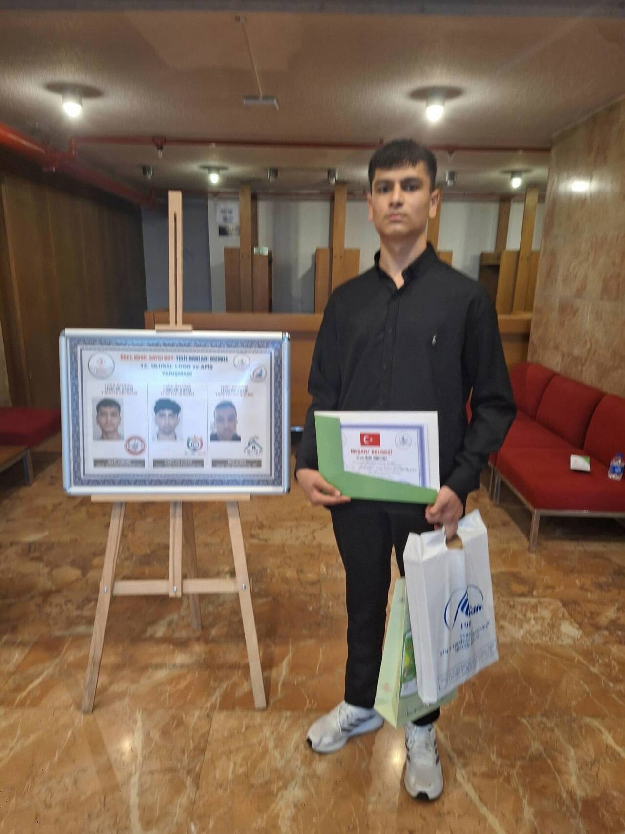 Aksaray Ahmet Cevdet Paşa Sosyal Bilimler Lisesi öğrencisi Halis Vurgun,