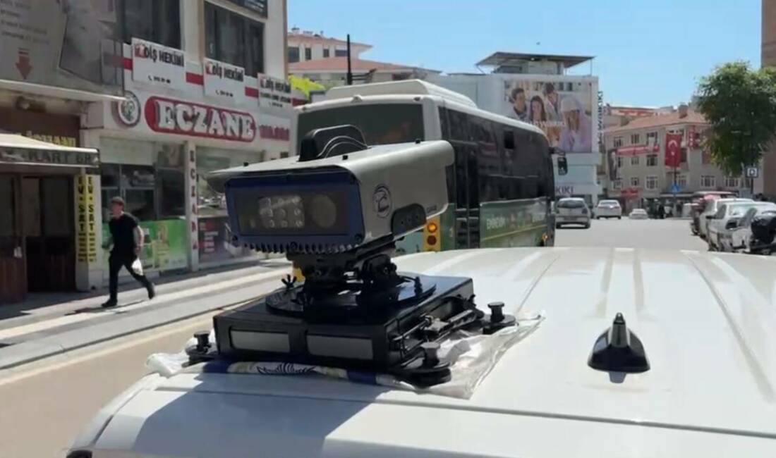 Aksaray’da mobil PTS araçlarıyla yapılan