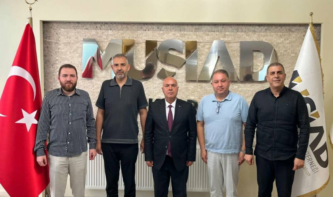 Aksaray Defterdarı Naci Günaydın’ın MÜSİAD Aksaray ziyareti, yatırım, üretim ve