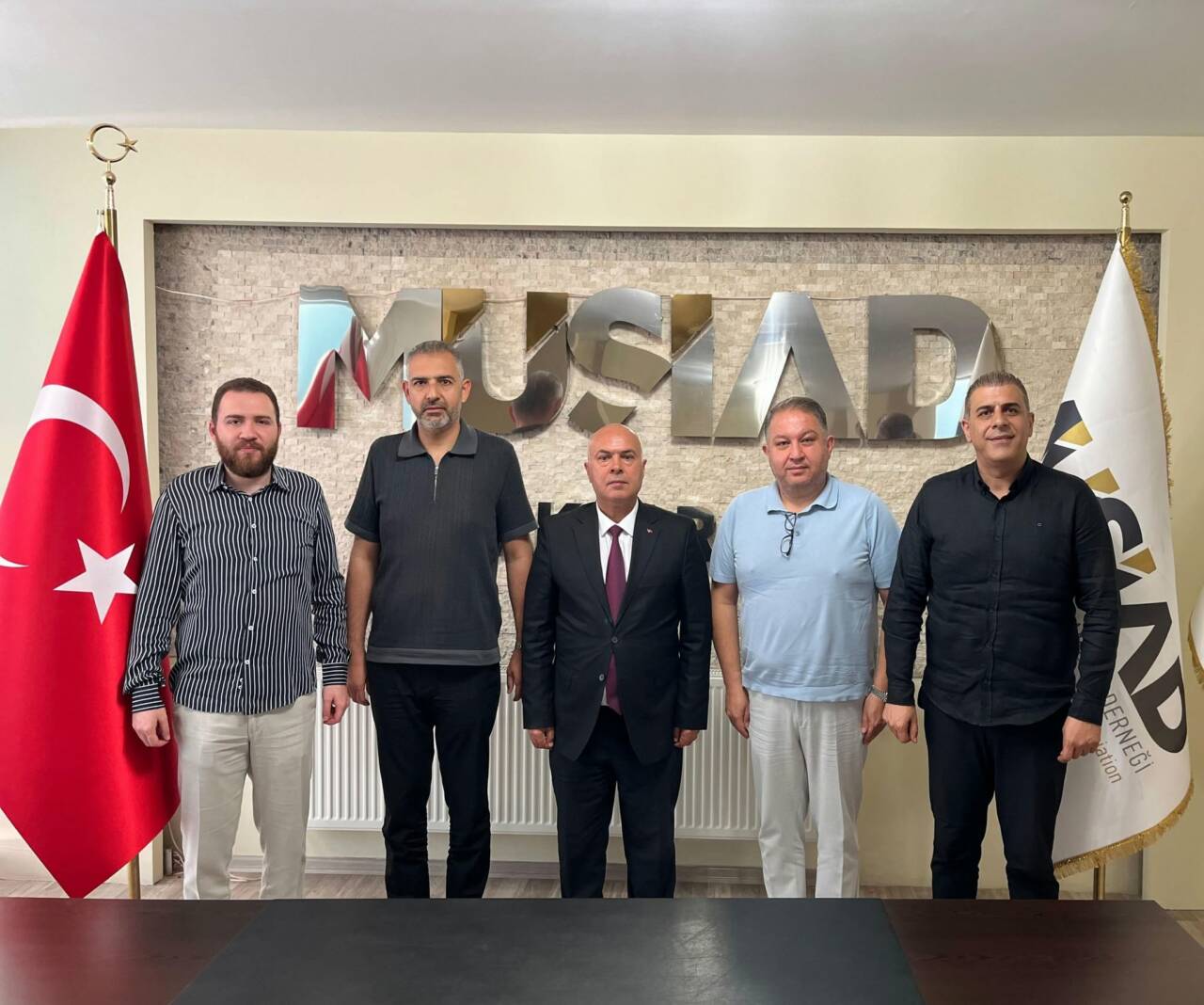 Aksaray Defterdarı Naci Günaydın’ın MÜSİAD Aksaray ziyareti, yatırım, üretim ve