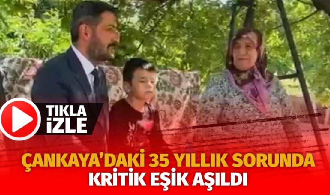 Ortaköy Belediye Başkanı Ahmet Koyuncu, Çankaya Mahallesi’nde vatandaşlarla bir araya