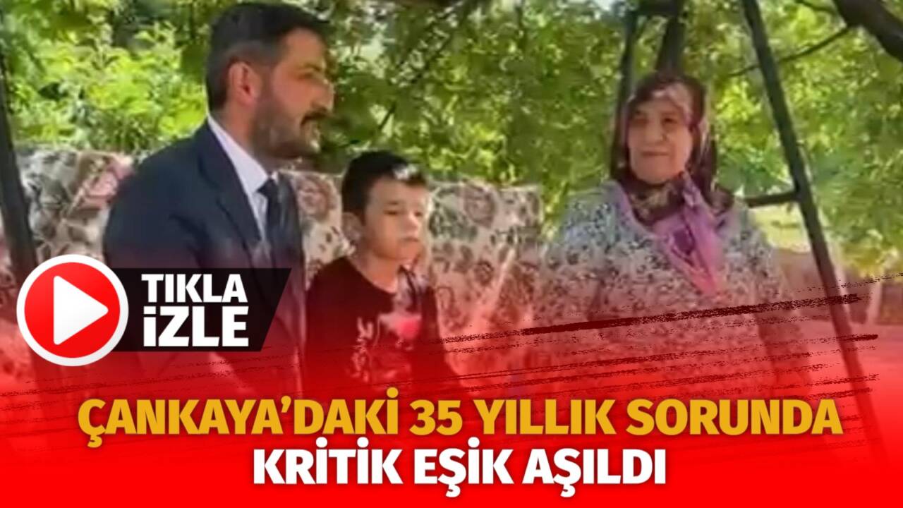Ortaköy Belediye Başkanı Ahmet Koyuncu, Çankaya Mahallesi’nde vatandaşlarla bir araya