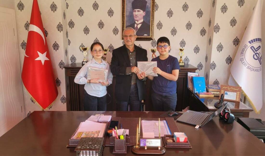 Aksaray’da düzenlenen Kur’an-ı Kerim’i Güzel Okuma Yarışması’nda Tuğba Naz Yılmaz