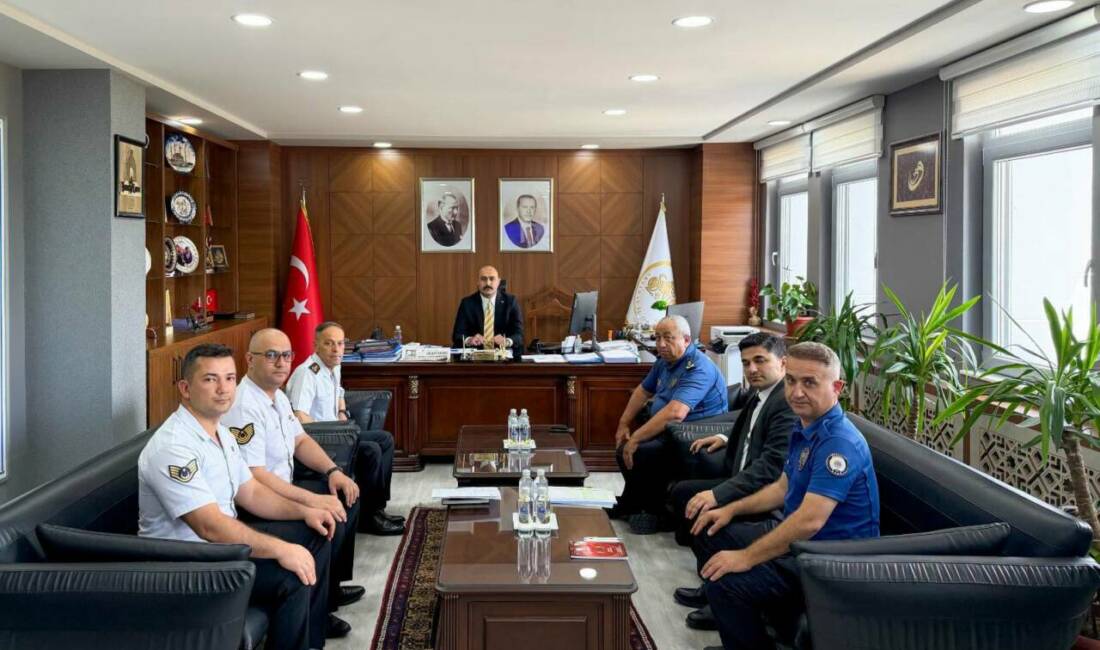 Aksaray’da NATO Zirvesi öncesi güvenlik toplantısı Aksaray’da, 36. NATO Zirvesi kapsamında alınacak güvenlik tedbirleri için kolluk