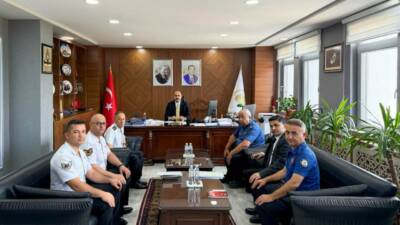 Aksaray’da, 36. NATO Zirvesi kapsamında alınacak güvenlik tedbirleri için kolluk