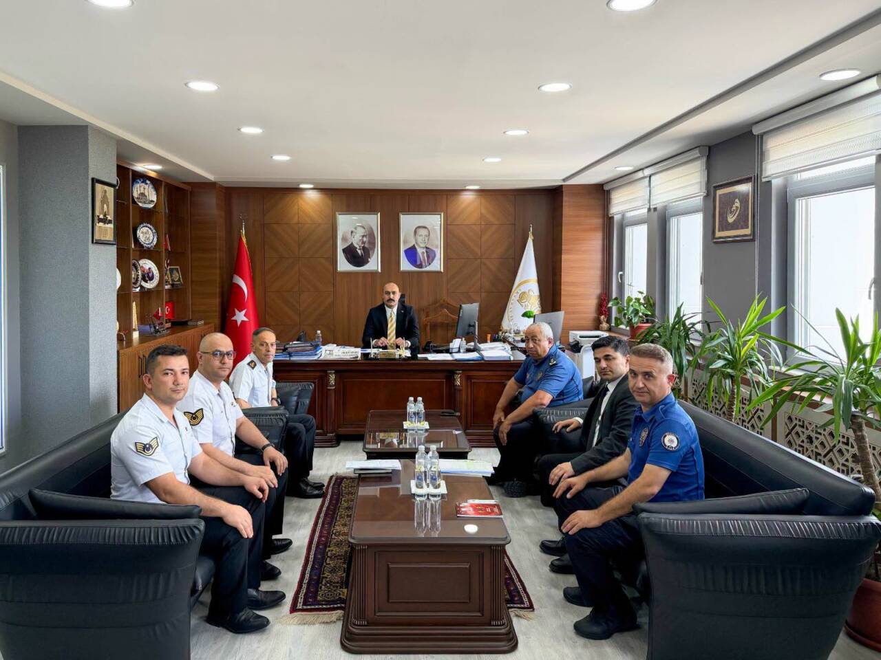 Aksaray’da, 36. NATO Zirvesi kapsamında alınacak güvenlik tedbirleri için kolluk