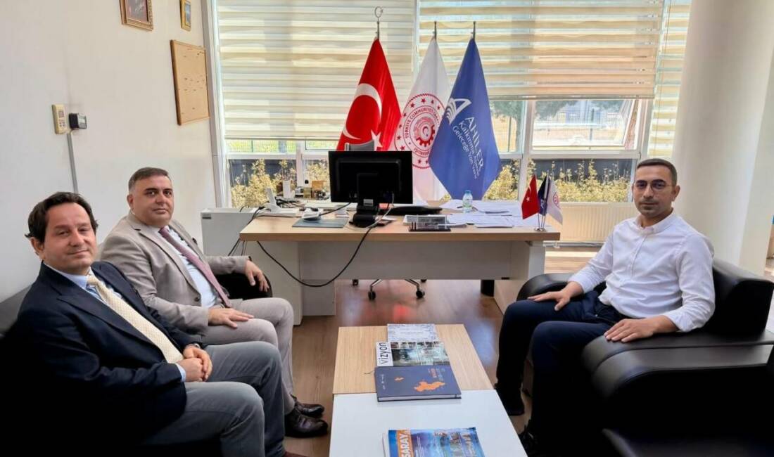 Aksaray’da kurumlar arası iş birliği güçleniyor Sanayi ve Teknoloji İl Müdürlüğü ile KOSGEB yetkilileri, Ahiler Kalkınma