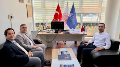 Sanayi ve Teknoloji İl Müdürlüğü ile KOSGEB yetkilileri, Ahiler Kalkınma