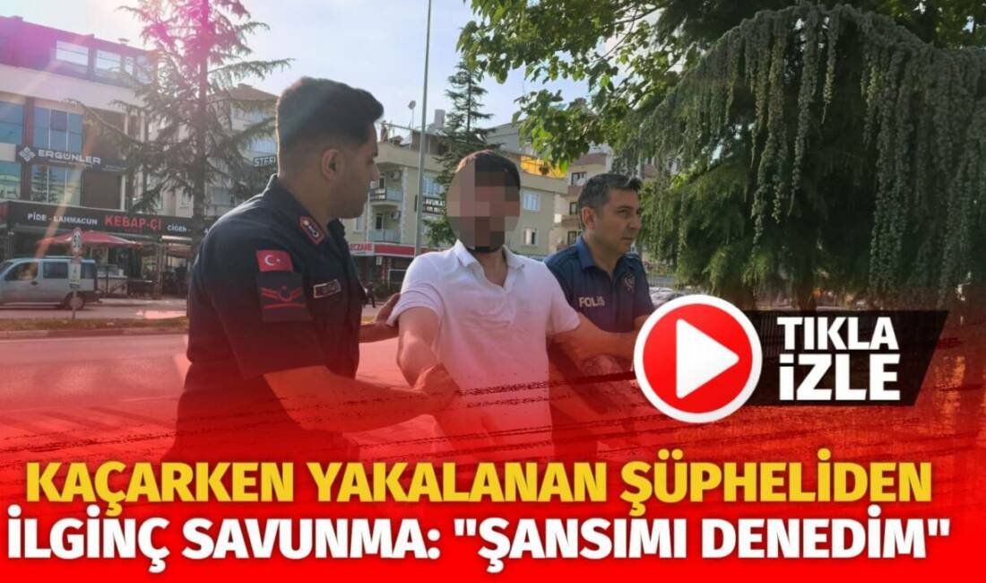 Kaçarken yakalanan şüpheliden ilginç savunma: “Şansımı denedim” Bursa'nın İnegöl ilçesinde kimlik kontrolü yapan polisten kaçan şüpheli, nefes