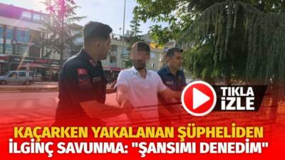 Bursa'nın İnegöl ilçesinde kimlik kontrolü yapan polisten kaçan şüpheli, nefes