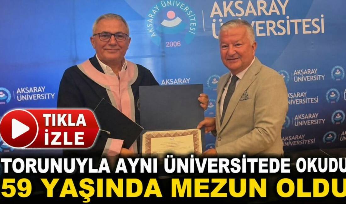 Aksaray Üniversitesi’nin 20. kuruluş yılına denk gelen mezuniyet töreninde 3