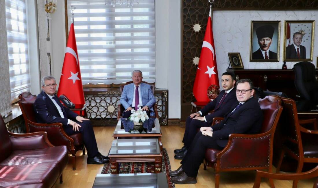 İletişim Başkanlığı ve Basın İlan Kurumu Konya yöneticileri, Aksaray Valisi