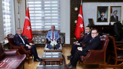İletişim Başkanlığı ve Basın İlan Kurumu Konya yöneticileri, Aksaray Valisi
