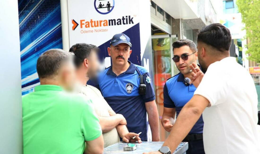 Aksaray Belediyesi Zabıta Müdürlüğü ekipleri, kent genelinde çevre temizliğinin korunmasına