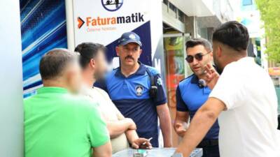 Aksaray Belediyesi Zabıta Müdürlüğü ekipleri, kent genelinde çevre temizliğinin korunmasına
