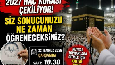2027 yılında hac ibadetini yerine getirmek istiyorsanız bugün sizin için