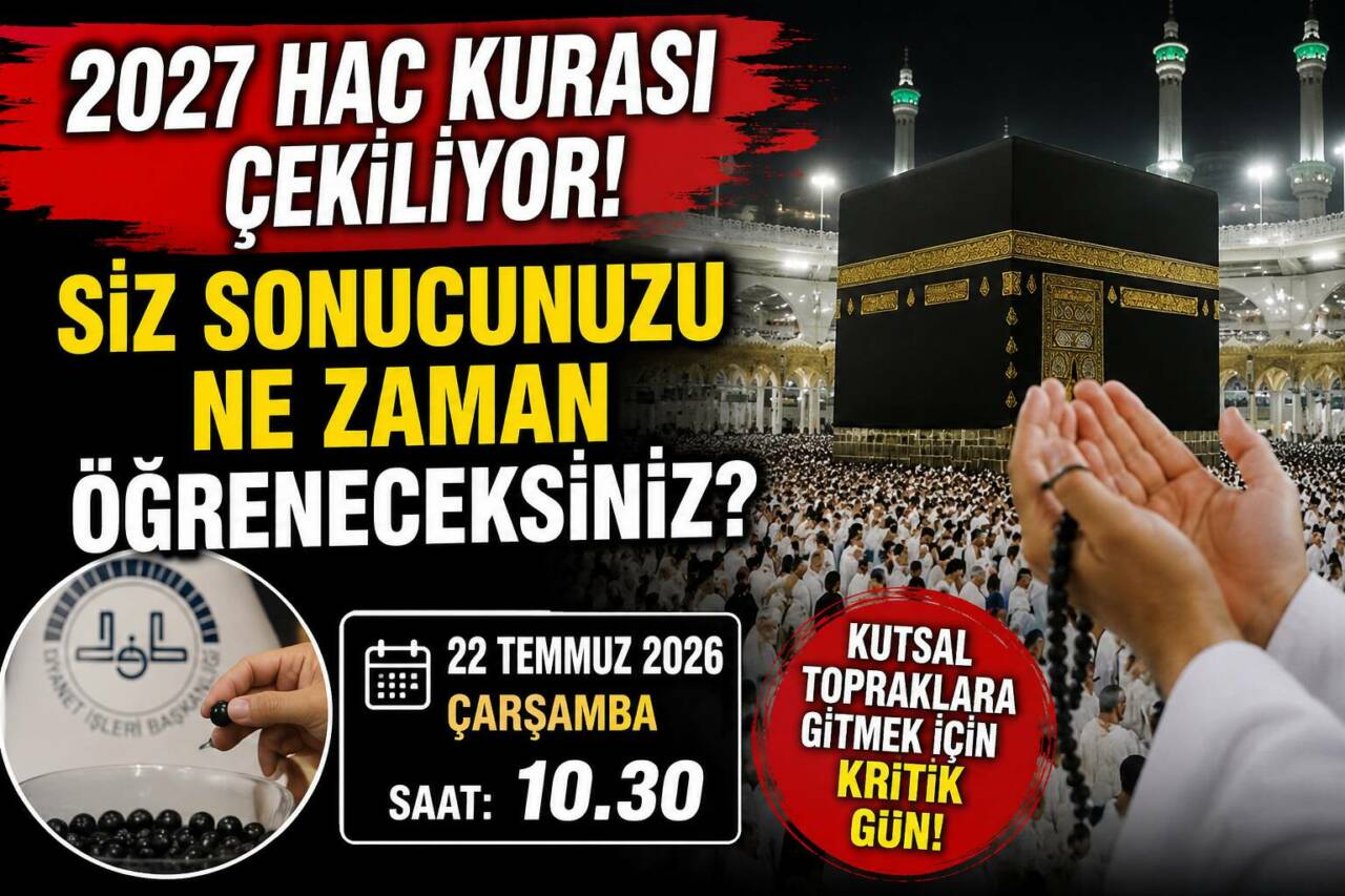 2027 yılında hac ibadetini yerine getirmek istiyorsanız bugün sizin için