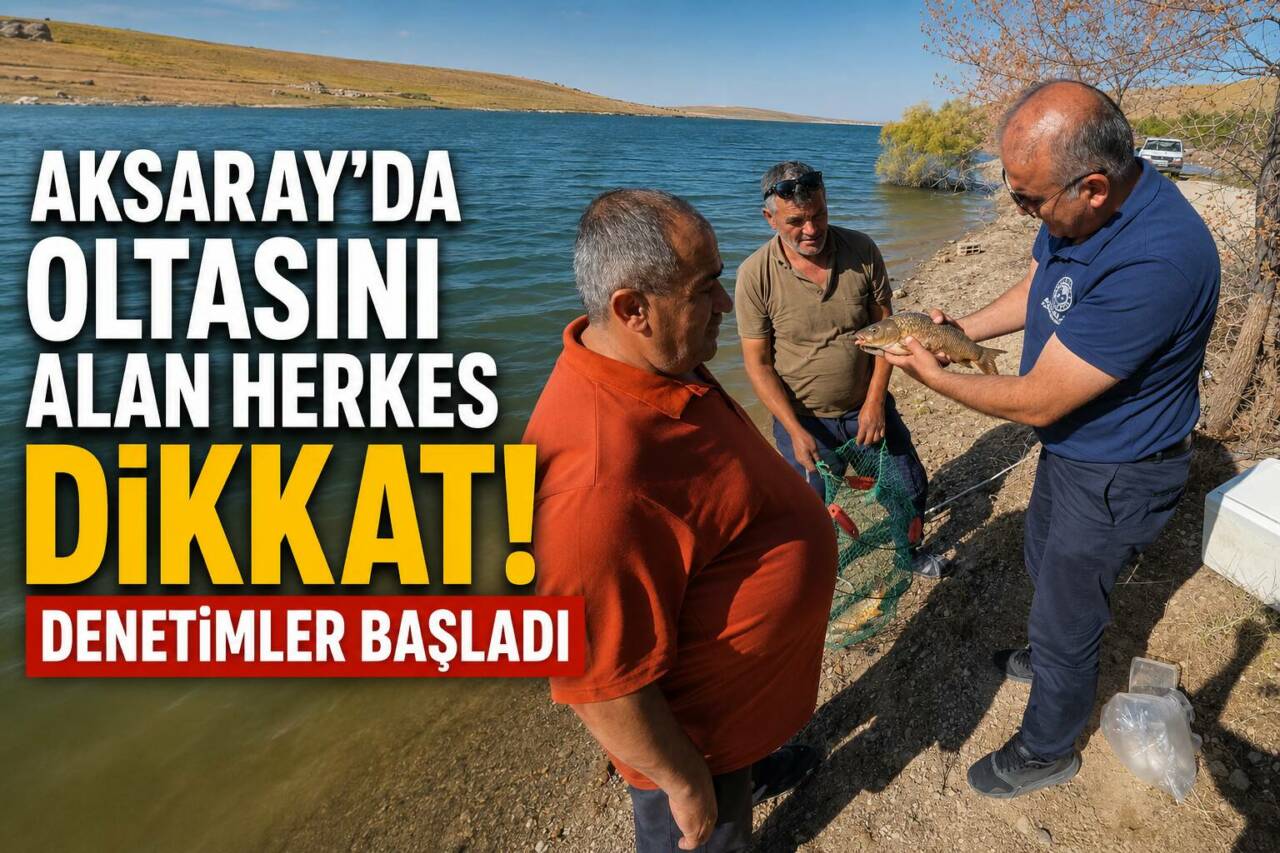 Aksaray İl Tarım ve Orman Müdürlüğü, iç sulardaki balık varlığını