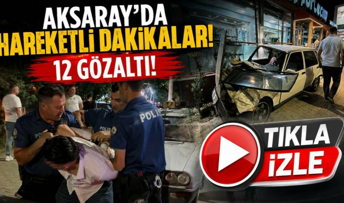 Aksaray’da alkollü sürücünün kullandığı araç, bir lokantanın duvarına çarptı. Kaza