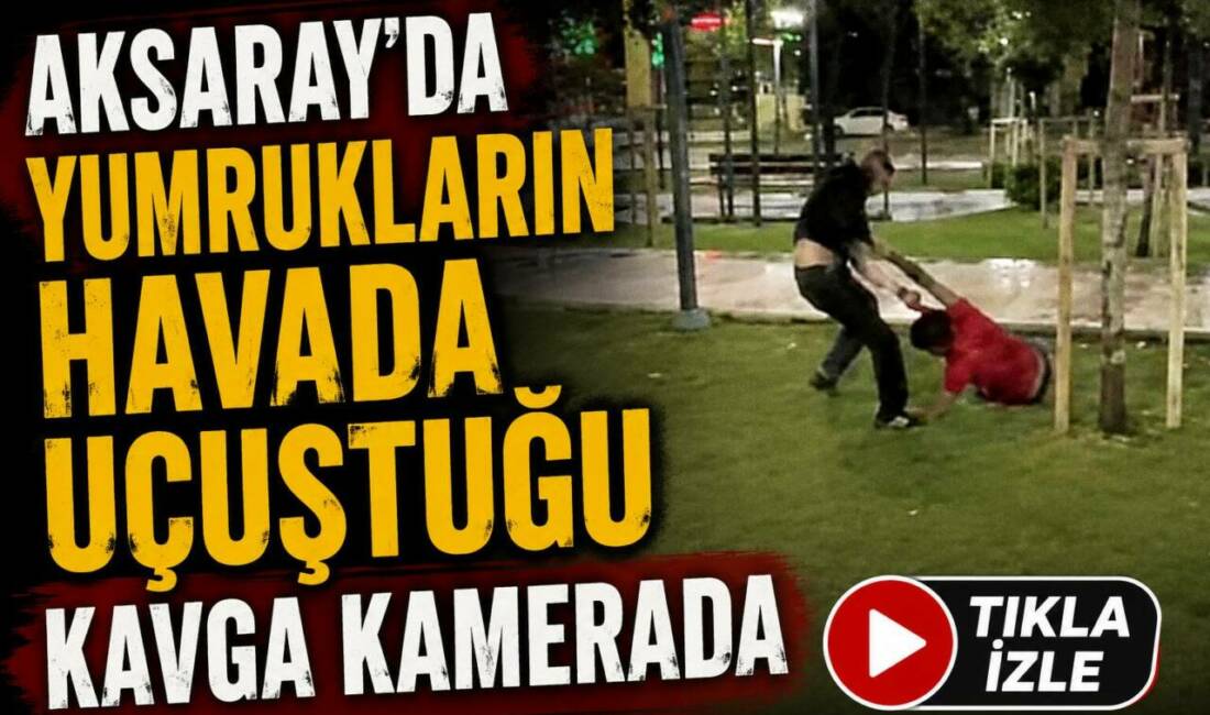 Aksaray’daki Kent Park’ta iki genç arasında çıkan kavgada bir kişi