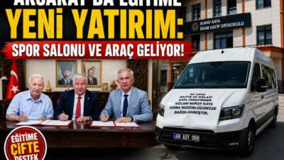Aksaray’da Nuray Kaya İmam Hatip Ortaokulu’na spor salonu kazandırılması ve