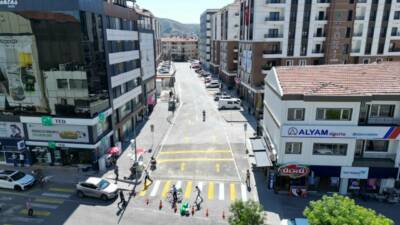 Hamidiye Kentsel Dönüşüm Projesi kapsamında oluşturulan 25 metrelik yeni ulaşım