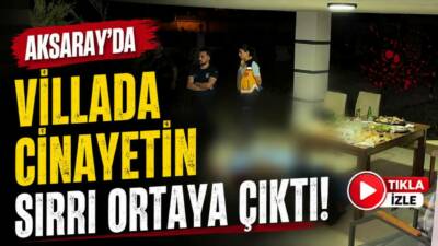 Aksaray’da villanın bahçesindeki kamelyada yaşamını yitiren 61 yaşındaki Mustafa Eriş’in