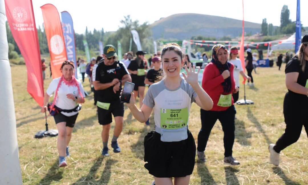 Aksaray'ın doğal ve tarihi güzelliklerini sporla buluşturan Hasandağı Ultra Trail,