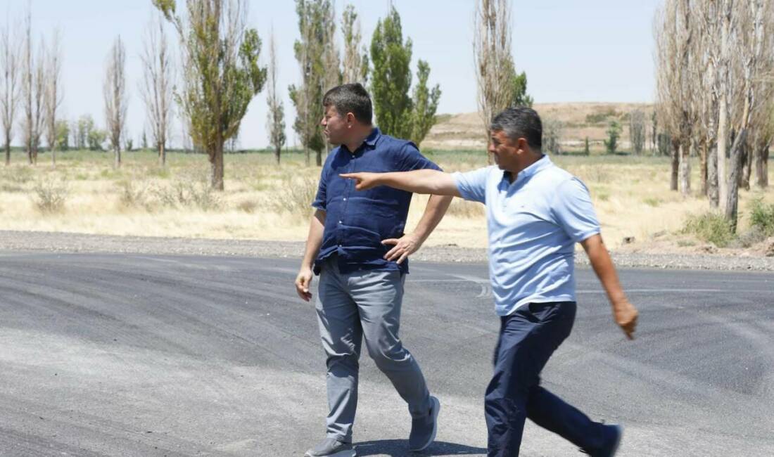 Belediye Başkanı Dr. Evren Dinçer, şehrin geleceğine yön veren çevre yolunda incelemelerde bulundu Belediye Başkanı Dr. Evren Dinçer, yapımı hızla devam eden 40