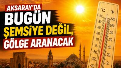 Konya 8. Meteoroloji Bölge Müdürlüğü, Aksaray ve ilçelerinde bugün açık