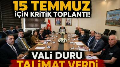 Aksaray’da 15 Temmuz Demokrasi ve Millî Birlik Günü kapsamında gerçekleştirilecek