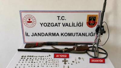 Yozgat'ın Çekerek ilçesinde çeşitli dönemlere ait tarihi eser niteliğinde olduğu