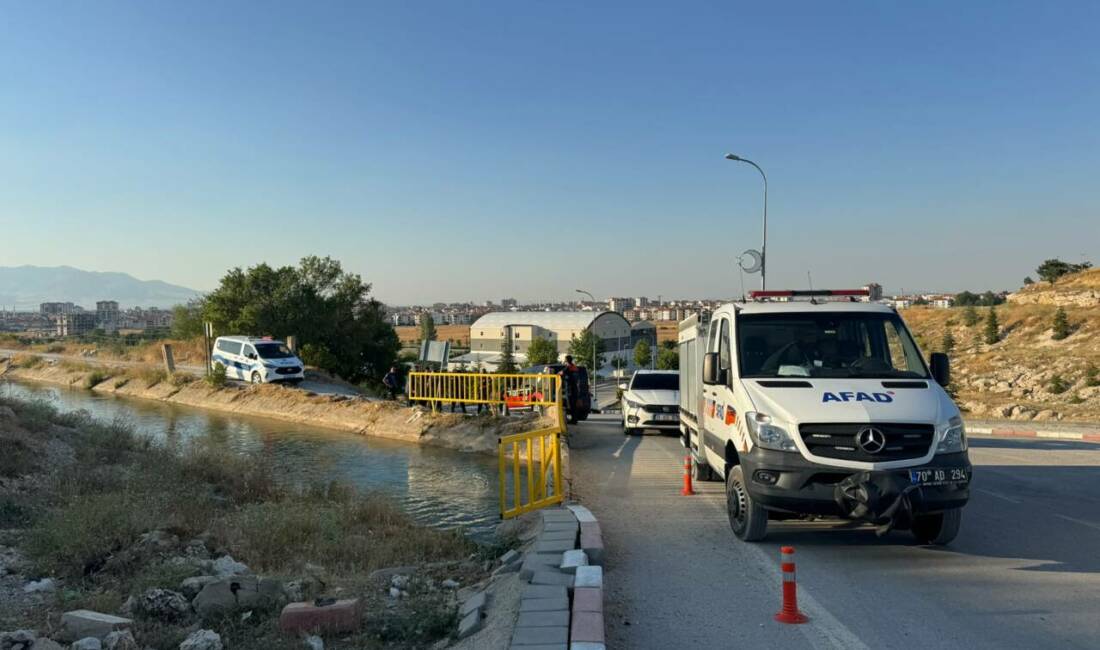 Sulama kanalından çıkamayan 2 çocuk kurtarıldı Karaman'da sulama kanalından çıkamayan 2 çocuk, itfaiye ve AFAD ekiplerince