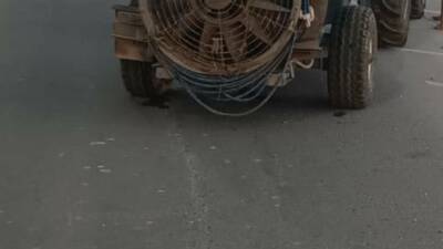 Mersin'in Tarsus ilçesinde seyir halindeki traktörden düşerek ağır yaralanan kadın,