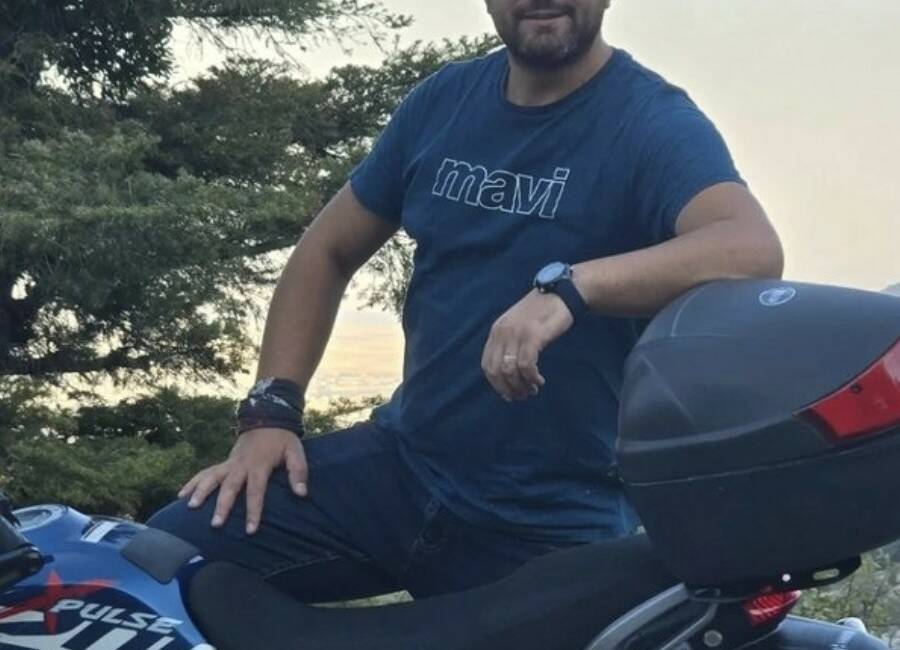 Konya'nın Seydişehir ilçesinde otomobil ile motosikletin çarpışması sonucu meydana gelen