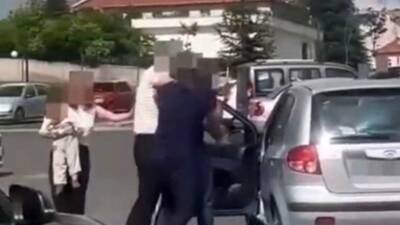 Nevşehir'de trafikte çıkan tartışmada aracından inerek diğer sürücüye saldıran şahsa