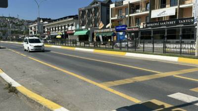 Sakarya'nın Serdivan ilçesinde bahşiş almak amacıyla sünnet konvoyunun önünü keserek