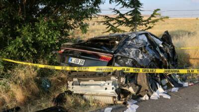 Nevşehir'de otomobilin takla atması sonrası meydana gelen trafik kazasında 3