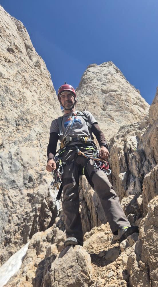 Hakkâri'de Süpha Dürek Dağı zirvesine tırmanış yaptığı sırada kaybolan Bursalı