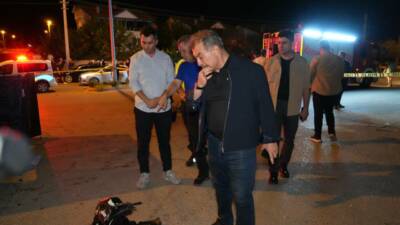 Kırıkkale'de otomobille çarpışan motosikletin sürücüsü jandarma uzman çavuş olay yerinde